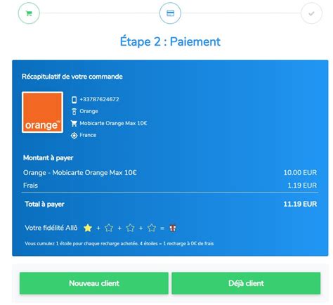 mi orange recarga